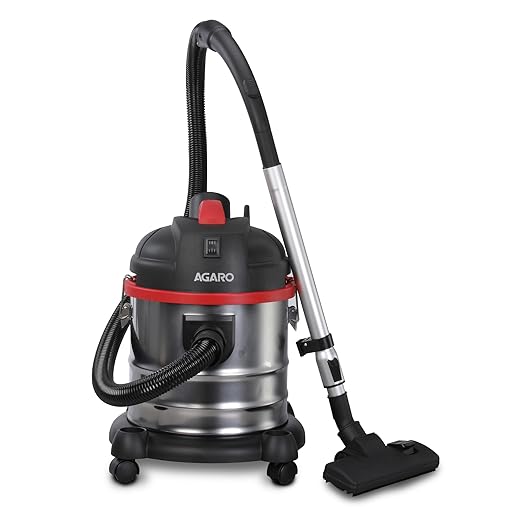 AGARO Ace Wet & Dry Vacuum Cleaner, 1600 Watts