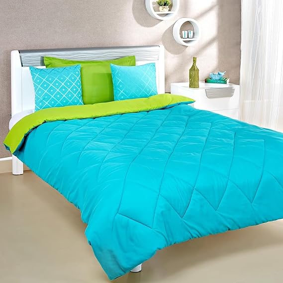 Amazon Brand - Solimo Microfiber Reversible Comforter