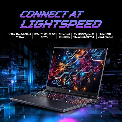 Acer Predator Helios Neo 16 Gaming Laptop 14th Gen Intel Core i9 Processor