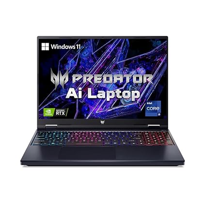 Acer Predator Helios Neo 16 Gaming Laptop 14th Gen Intel Core i9 Processor