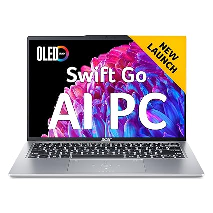 Acer Swift Go 14 Built-in AI PC Premium Laptop Intel Core Ultra 5 125H