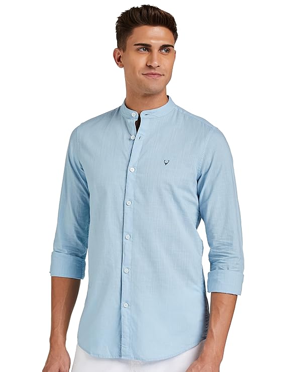 Allen Solly Men's Slim Fit Shirt (Long Sleeve)