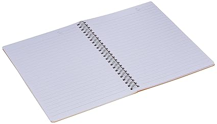 Amazon Brand - Solimo Notebooks, Spiral-Bound, Lightweight, Vibrant Colours