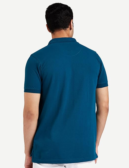 Amazon Brand - Symbol Men's Cotton Rich Polo T Shirt