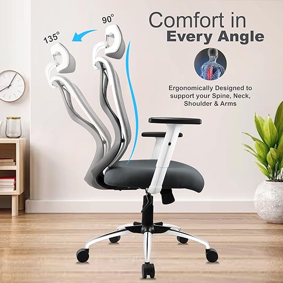 ASTRIDE Ergofit Ergonomic Office Chair for Home