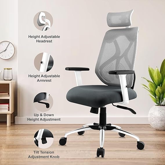 ASTRIDE Ergofit Ergonomic Office Chair for Home