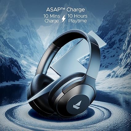 boAt Nirvana 751 ANC Hybrid Active Noise Cancelling Bluetooth Wireless Over Ear Headphones