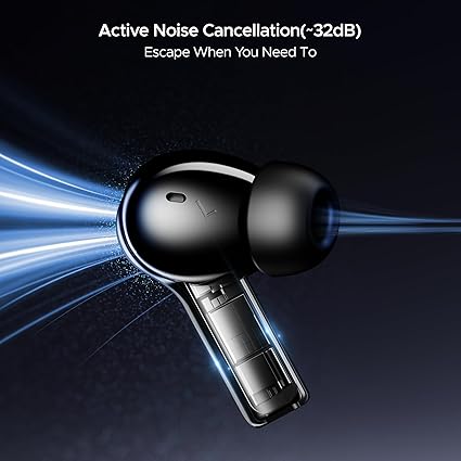 boAt Nirvana Space Truly Wireless in-Ear w/ 360º Spatial Audio, ANC Up to 32dB, 100hrs Playback