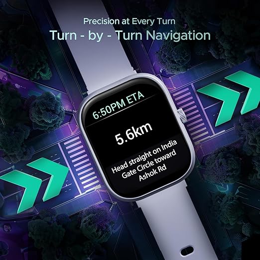 boAt Wave Sigma 3 w/Turn-by-Turn Navigation Smart Watch