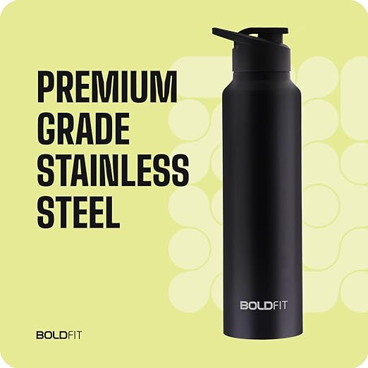 Boldfit Water Bottles Stainless Steel Water Bottle 1 Litre