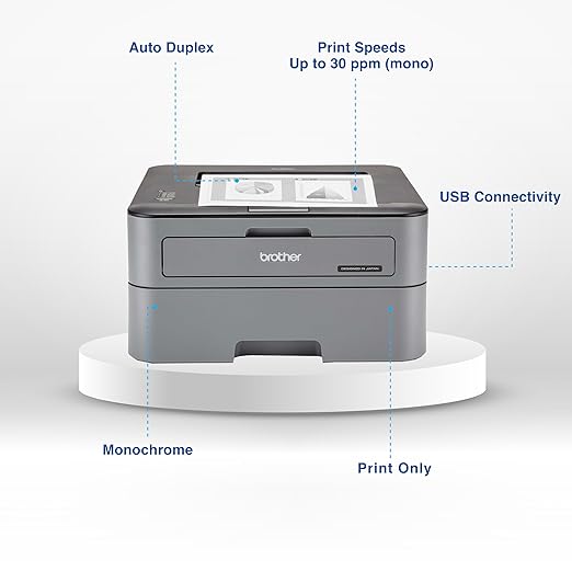 Brother HL-L2321D Automatic Duplex Laser Printer