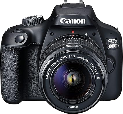 Canon EOS 3000D 18MP Digital SLR Camera (Black)