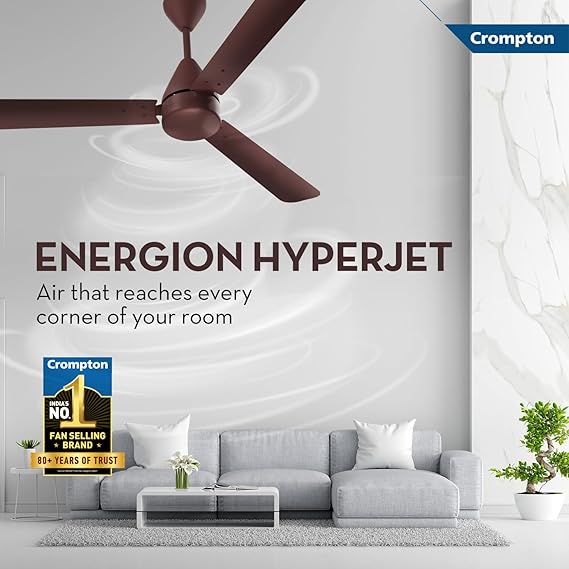 Crompton Energion Hyperjet 1200mm BLDC Ceiling Fan