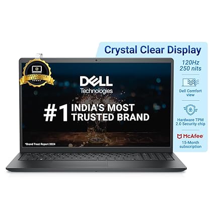 Dell [Smartchoice] Core i3-1215U, 12th Gen Laptop