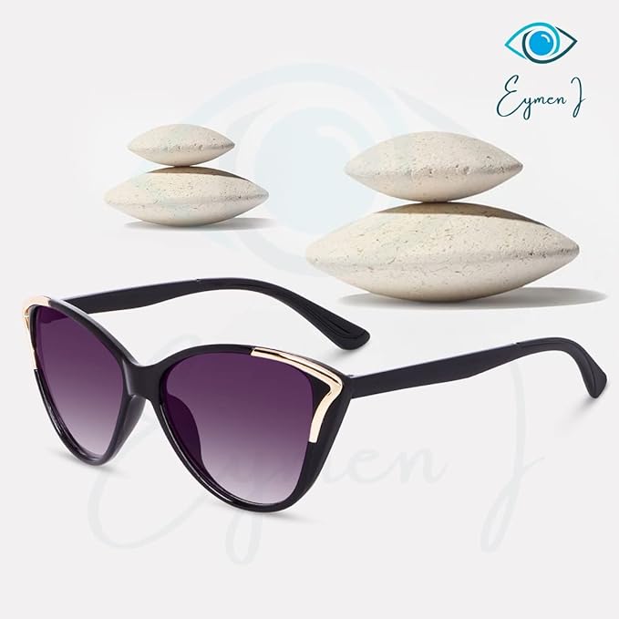 Eymen I Retro Cat Eye UV Protected Sunglass for Women