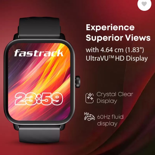 Fastrack Revoltt X Smartwatch - 46.4mm HD Display & Games