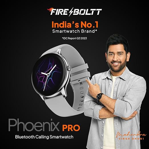 Fire-Boltt Phoenix Pro 35.3mm (1.39 inch) Bluetooth Calling Smartwatch