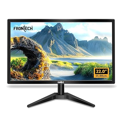 FRONTECH 22 Inch HD LED Monitor | Refresh Rate 60 Hz