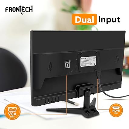 FRONTECH 22 Inch HD LED Monitor | Refresh Rate 60 Hz