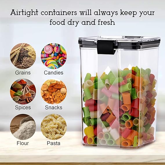 GOLWYN Air Tight Containers For Kitchen Storage Set