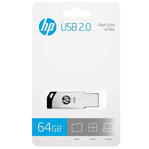 HP v236w USB 2.0 64GB Pen Drive