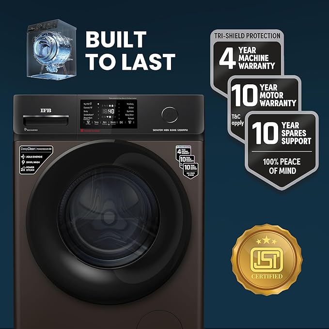 IFB Powered by AI, Wi-Fi, Fully Automatic Front Load Washing Machine