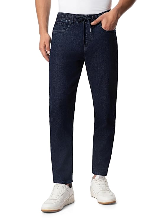 INKD Men's Stretchable Jogger Jeans