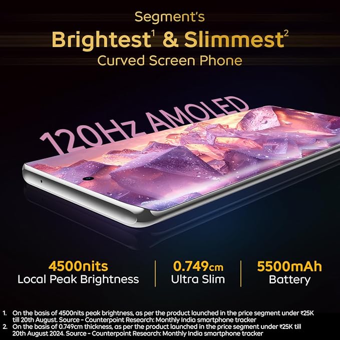 iQOO Z9S Pro 5G(Luxe Marble, 8Gb Ram, 128Gb Storage)