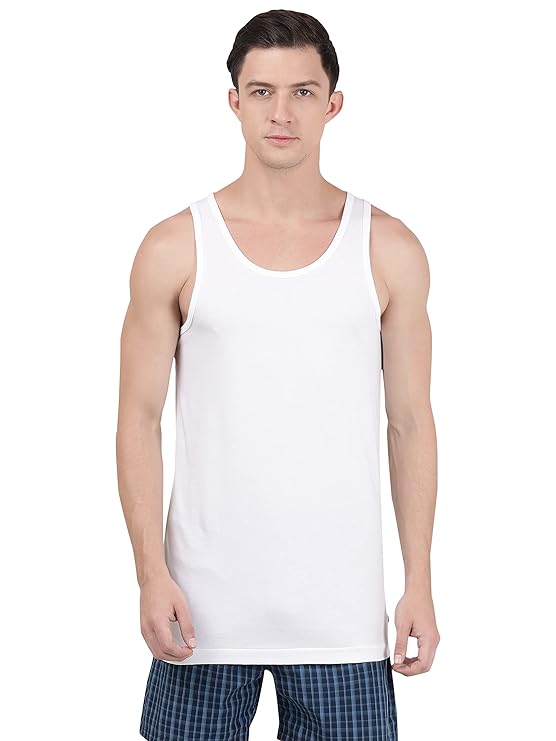 Jockey 8820 Men's Super Combed Cotton Round Neck Sleeveless Vest