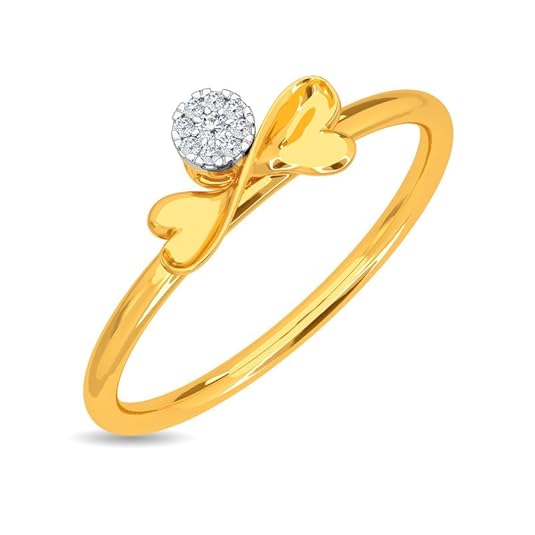 KISNA 14k / 18k Real Gold & Diamond Ring for Women