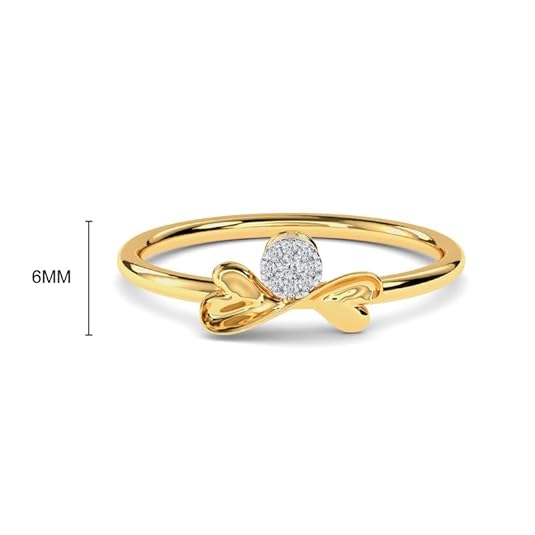 KISNA 14k / 18k Real Gold & Diamond Ring for Women