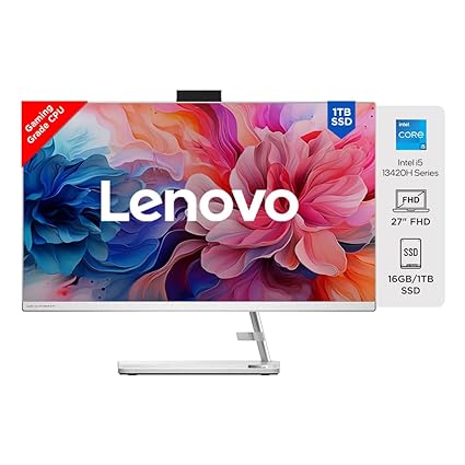 Lenovo IdeaCentre AIO 3 Intel i5-13420H 3-Side Edgeless All-in-One Desktop