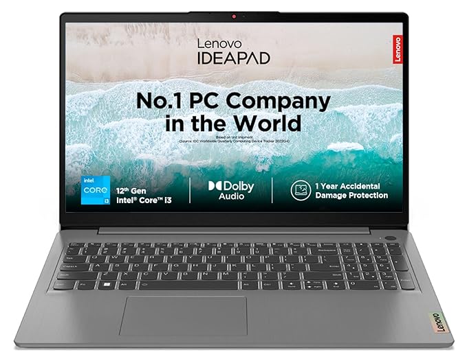 Lenovo IdeaPad Slim 3 12th Gen Intel Core i3-1215U 14 Inch Laptop