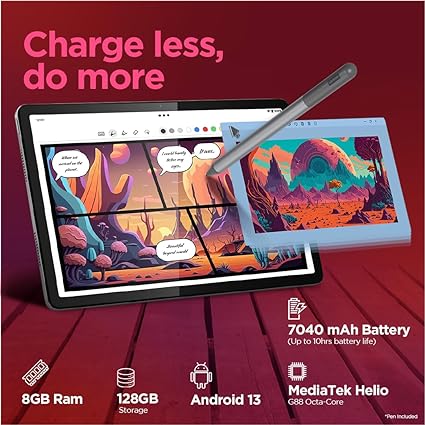 Lenovo Tab M11 with Pen | Wi-Fi Connectivity