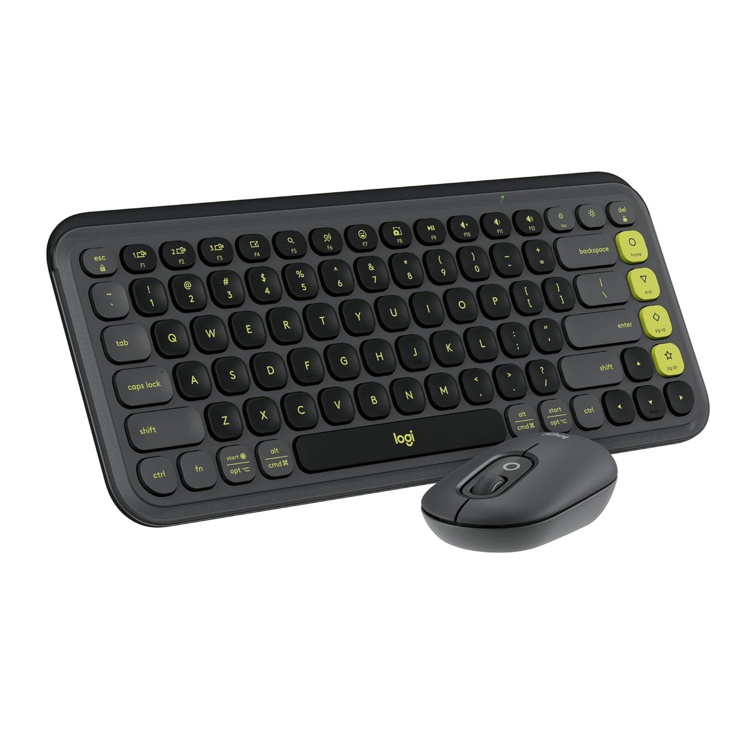 Logitech POP ICON Combo, Bluetooth Keyboard and Mouse Combo