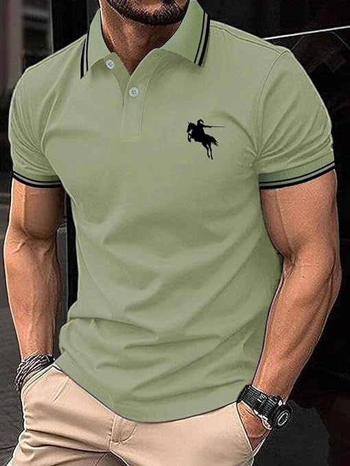 Lymio Men T-Shirt | T-Shirt for Men | Plain T Shirt | T-Shirt (Polo-18-21)