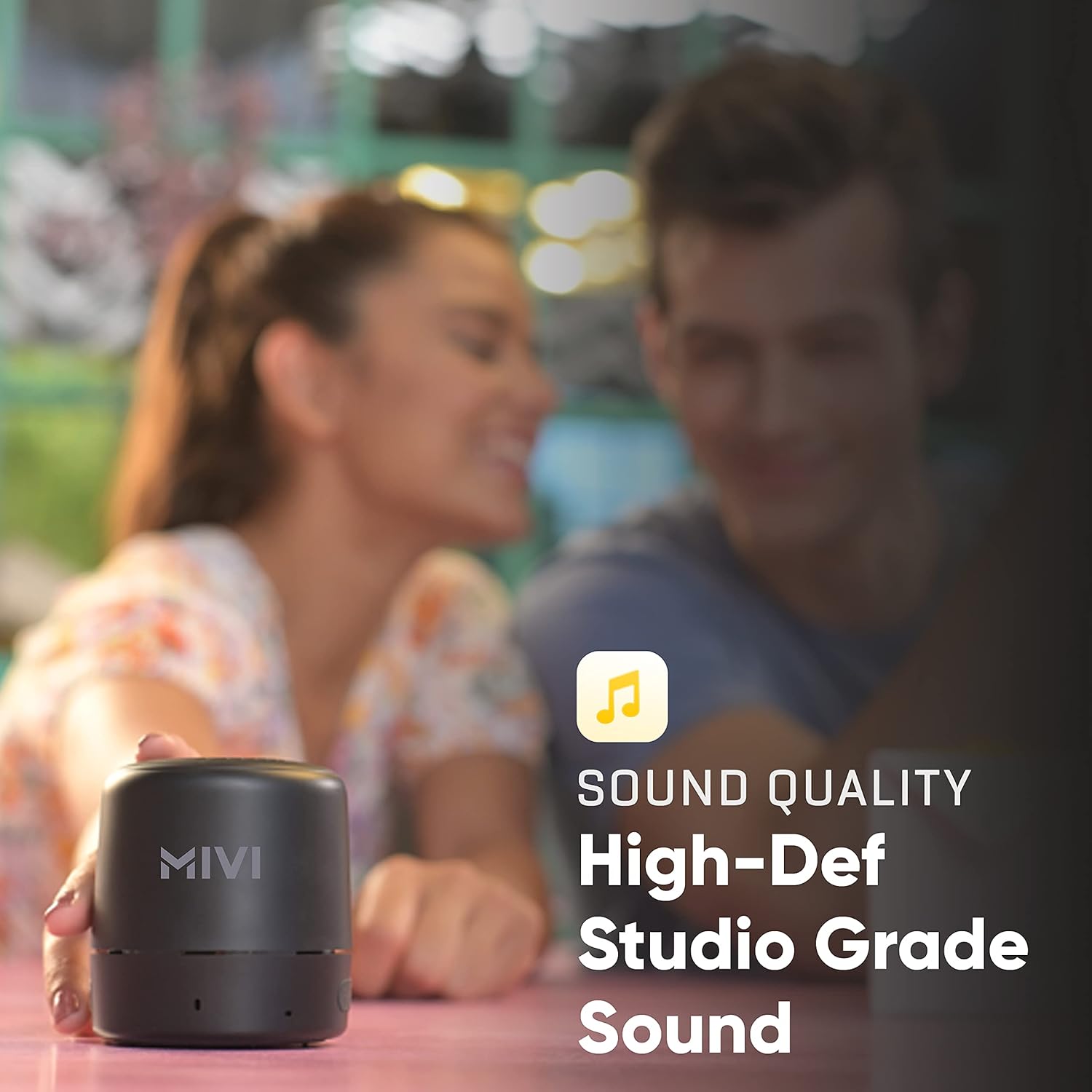 Made in India - Mivi Play Bluetooth Wireless Speaker With 12 Hours Playtime