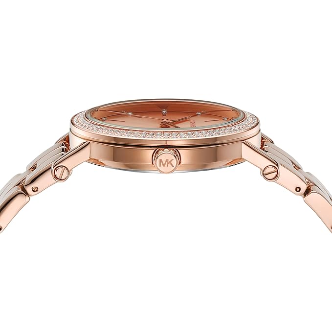 Michael Kors Analog Rose Gold Dial Women's Watch