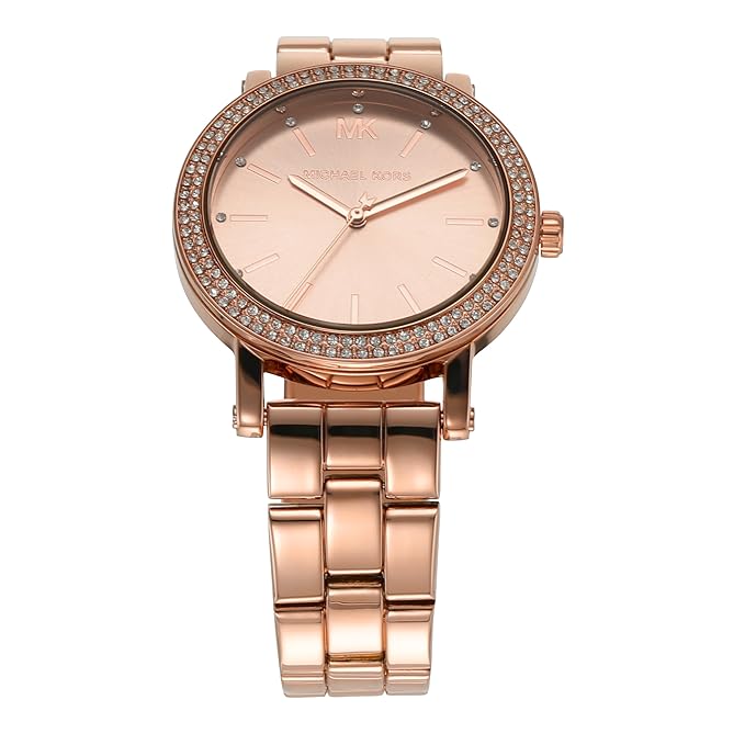 Michael Kors Analog Rose Gold Dial Women's Watch