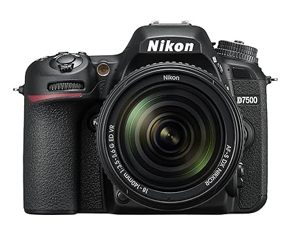 Nikon D7500 Camera Body with 18-140 mm VR Digital DSLR Kit - Black