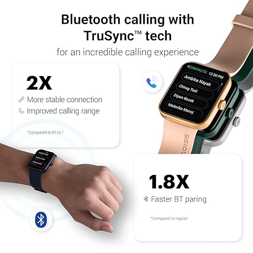 Noise Pulse Go Buzz Smart Watch with Advanced Bluetooth Calling