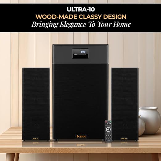 OBAGE Newly Launched Ultra-10 250W 2.1 Home Theatre System