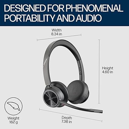 Poly (Plantronics) Voyager 4320 Wireless Headset