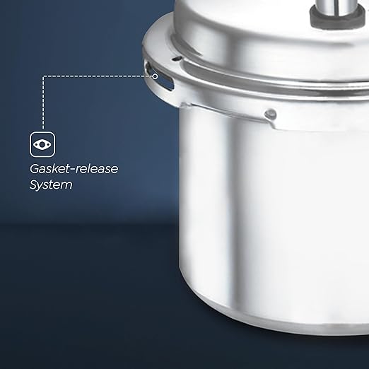 Prestige 2L+3L+5 Litres Popular Max Outer Lid Aluminium Combo Pressure Cooker