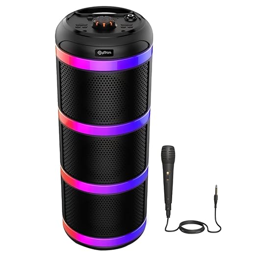 pTron Newly Launched Fusion Theatre 60W Karaoke Bluetooth Party Speaker