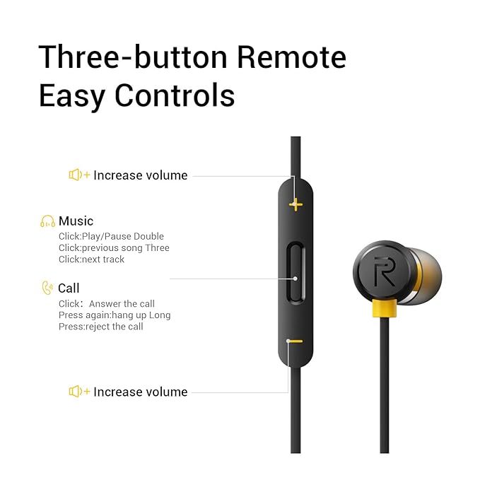 realme Buds 2 Wired in Ear Earphones with Mic