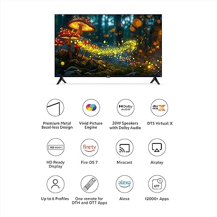 Redmi 80 cm (32 inches) F Series HD Ready Smart LED Fire TV