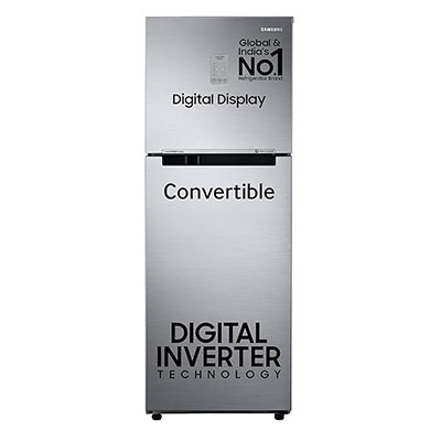 Samsung 236 L, 3 Star, Convertible, Digital Inverter Refrigerator