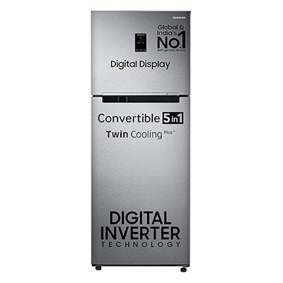 Samsung 385 L, 2 Star, Convertible 5-in-1 Digital Inverter Refrigerator