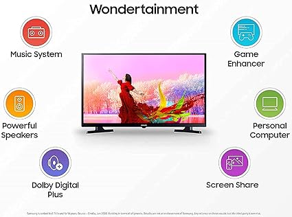 Samsung 80 cm (32 Inches) Wondertainment Series HD Ready LED Smart TV